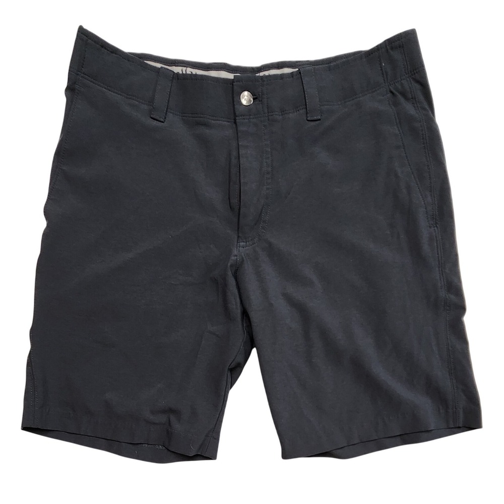 Callaway Performance Golf Shorts Stretch Flat Front Charcoal Gray Mens 32